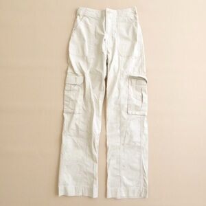 Womens Beige Cargo Pants